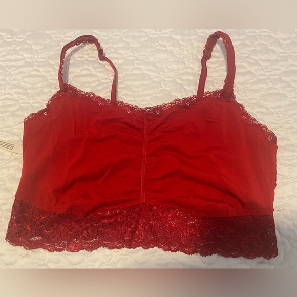 Soma red lace cami. Size XXL. Like new condition. - Picture 7 of 8
